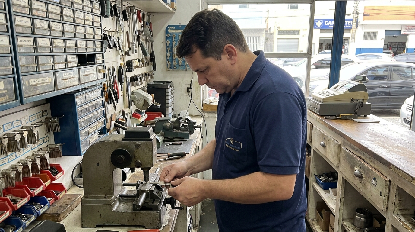 Confecção de Chave Automotiva profissional em Recife‑PE